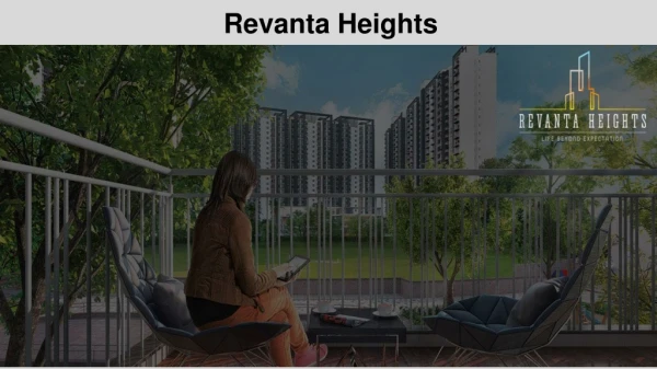 Ultimate Experience Of Living By Revanta Heights