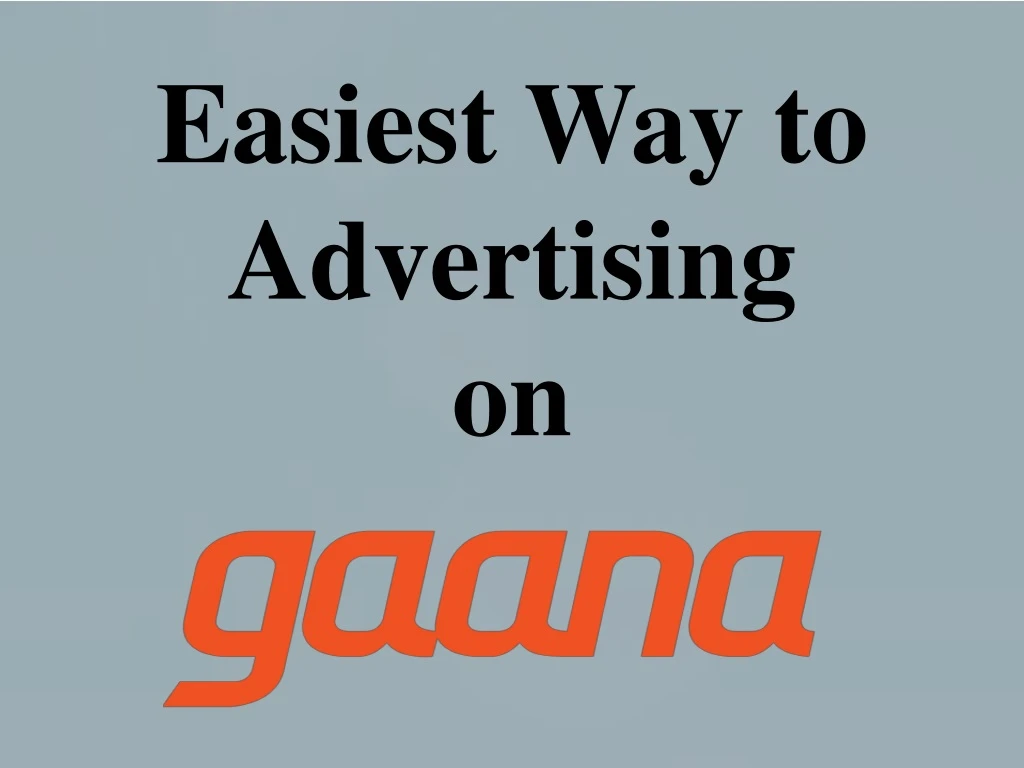 easiest way to advertising on