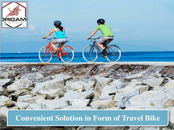 Convenient Solution in Form of Travel Bike