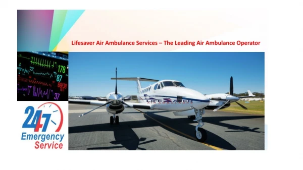 Contact Lifesaver Air Ambulance from Allahabad for Medevac