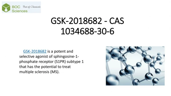 gsk 2018682 cas 1034688 30 6