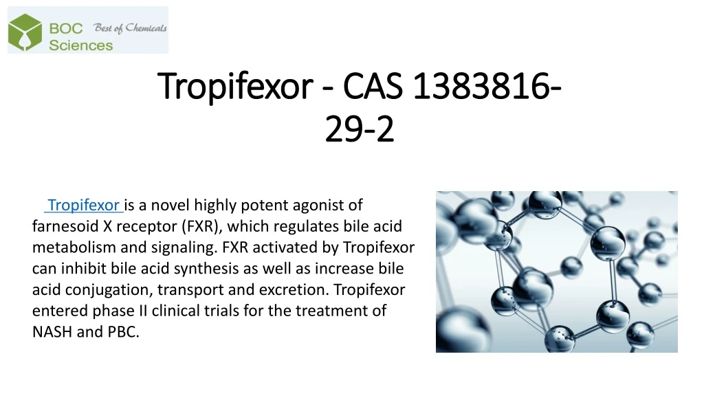 tropifexor cas 1383816 29 2