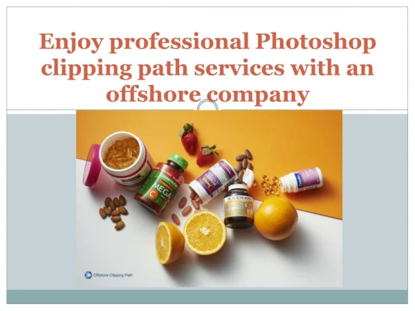 Enjoy professional clipping path service with an offshore company