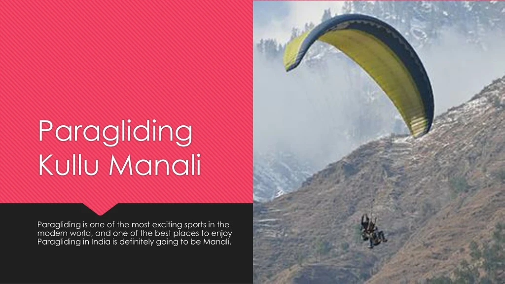 paragliding kullu manali