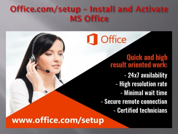 office.com/setup - Install and Activate MS office