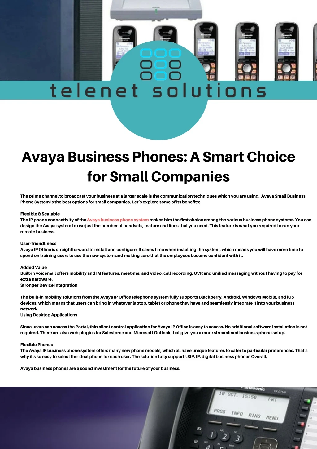 avaya business phones a smart choice for small