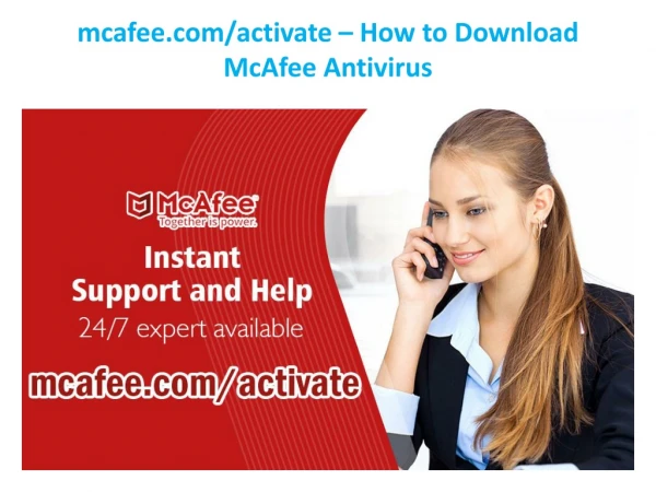 mcafee.com/activate - How to Download McAfee Antivirus