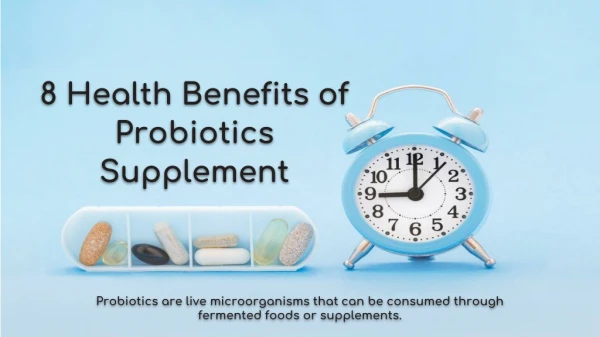 Probiotic Food Supplement – SolisLabs