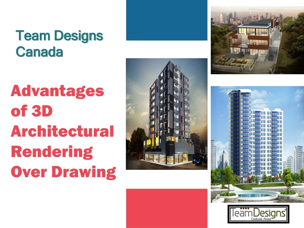 advantages of 3d architectural rendering over drawing