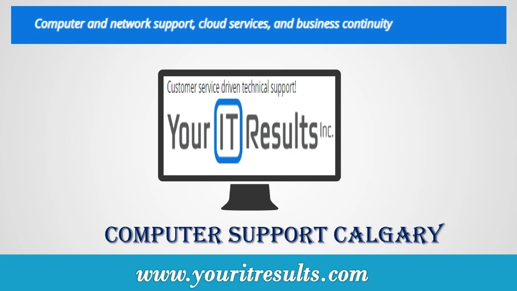 computer support calgary