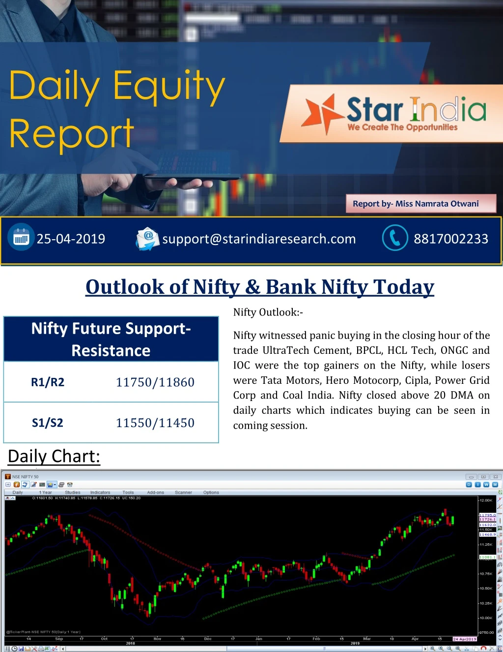 daily equity report