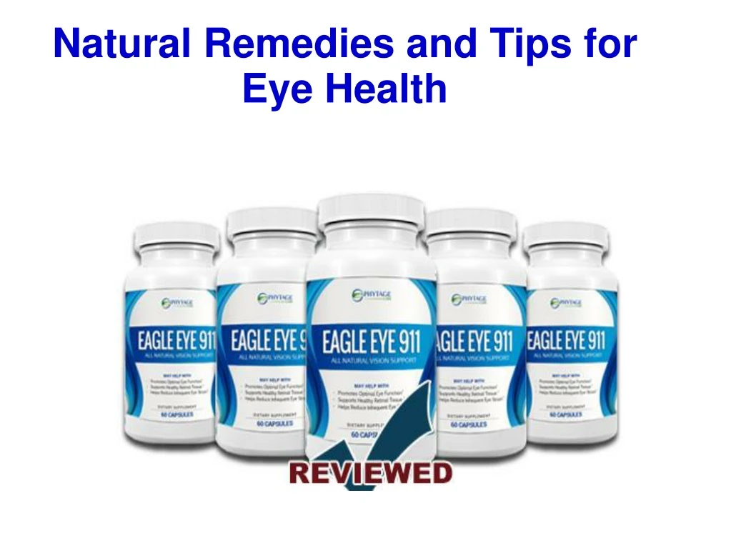 natural remedies and tips for eye health