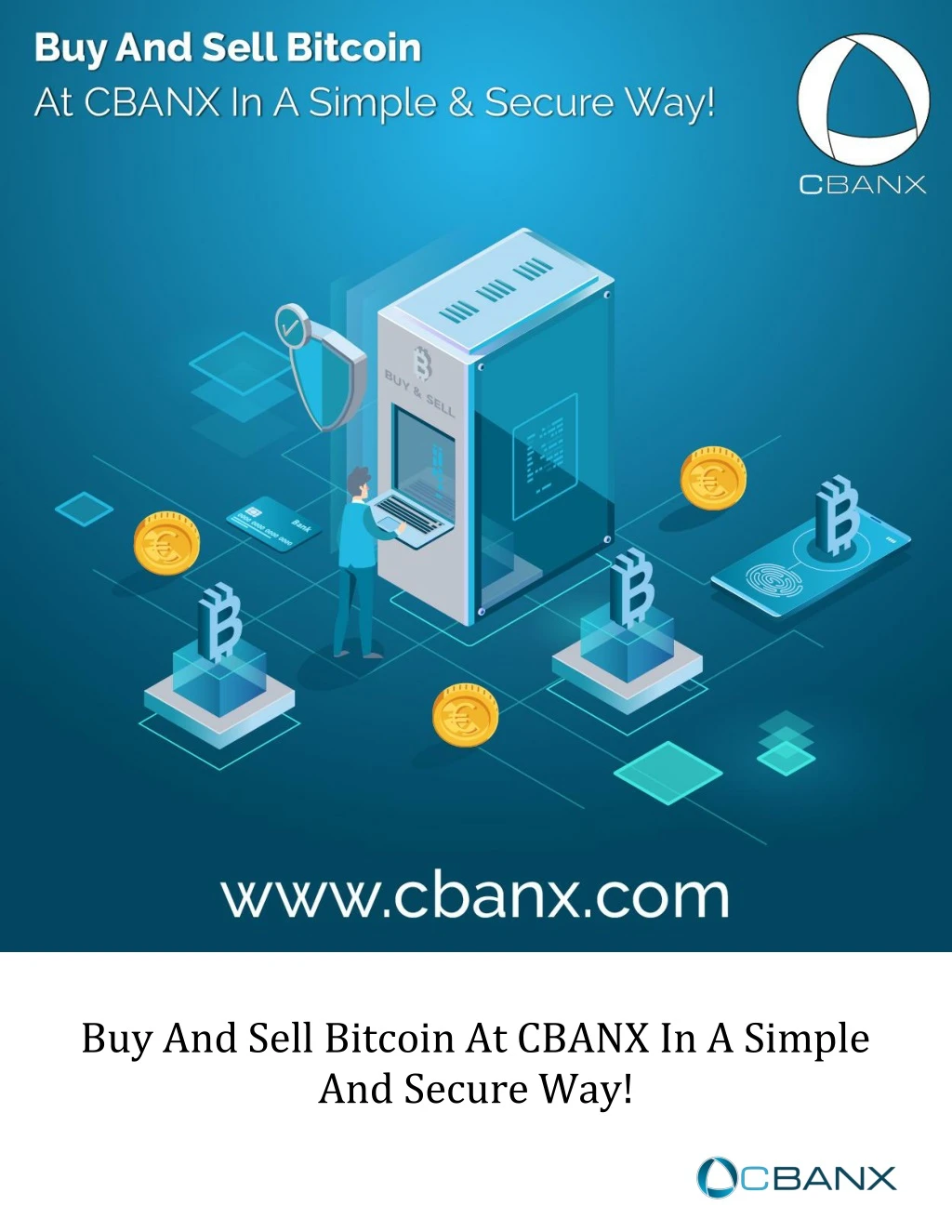 buy and sell bitcoin at cbanx in a simple