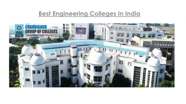 Best Engineering Colleges In India