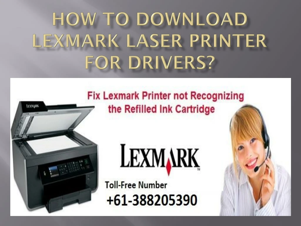 how to download lexmark laser printer for drivers