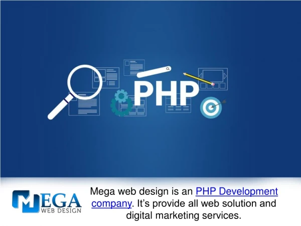 PHP Web Development Company - A Smart Choice For Your Business