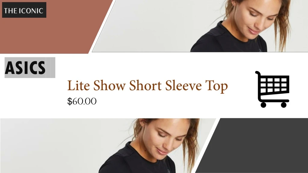 lite show short sleeve top