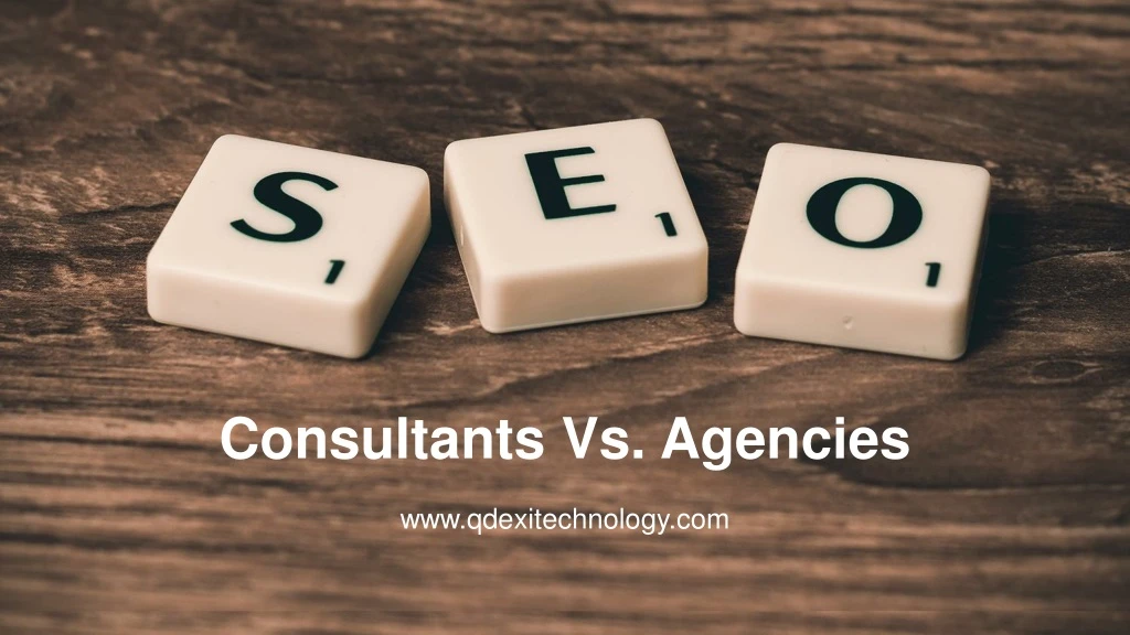 consultants vs agencies