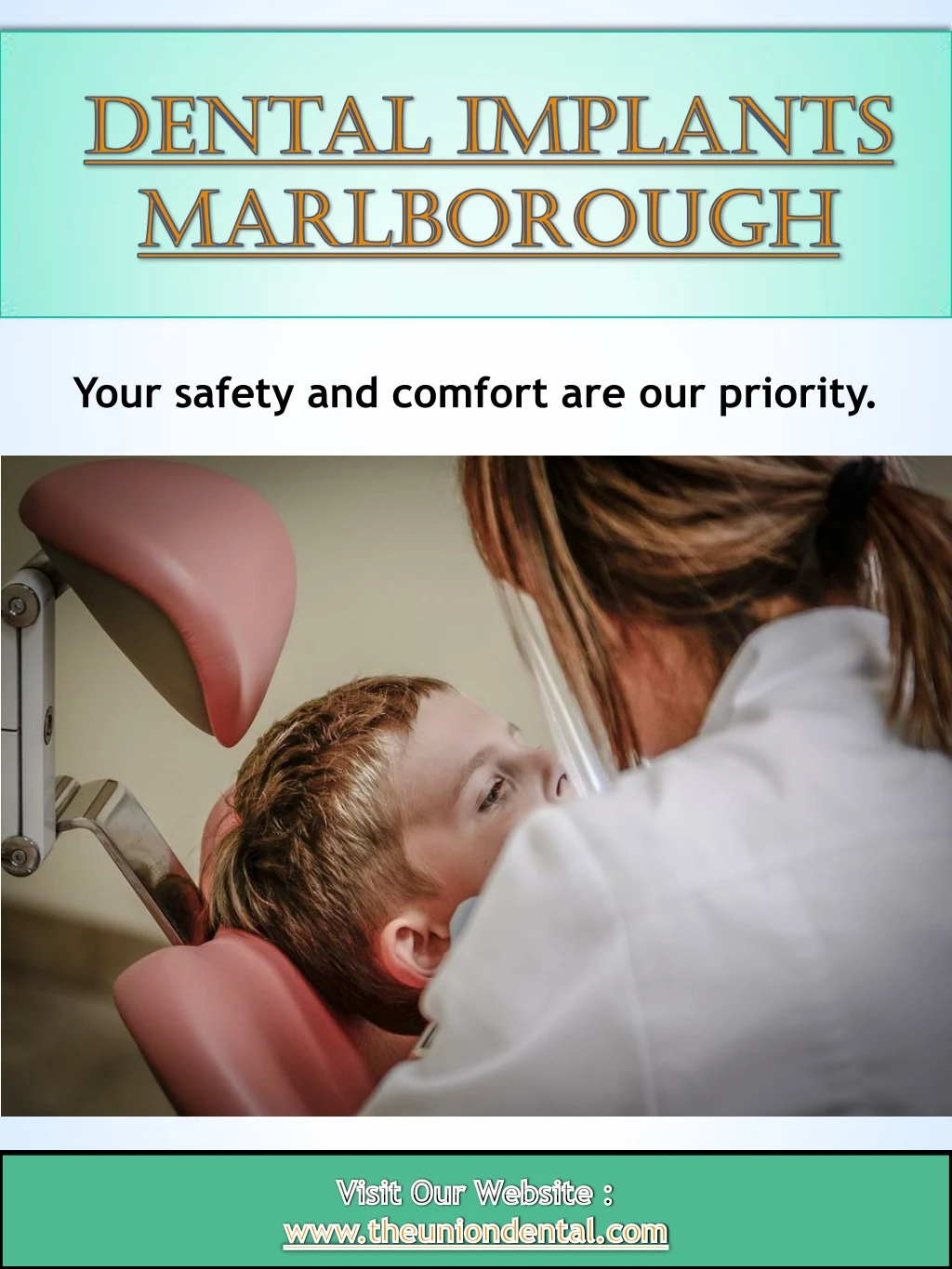 your safety and comfort are our priority