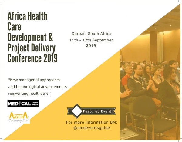 Speakers at Africa Health Care Development and Project Delivery Conference 2019 - Aayera - Medical Events guide