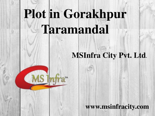 Plots in Gorakhpur Taramandal | Land in Gorakhpur