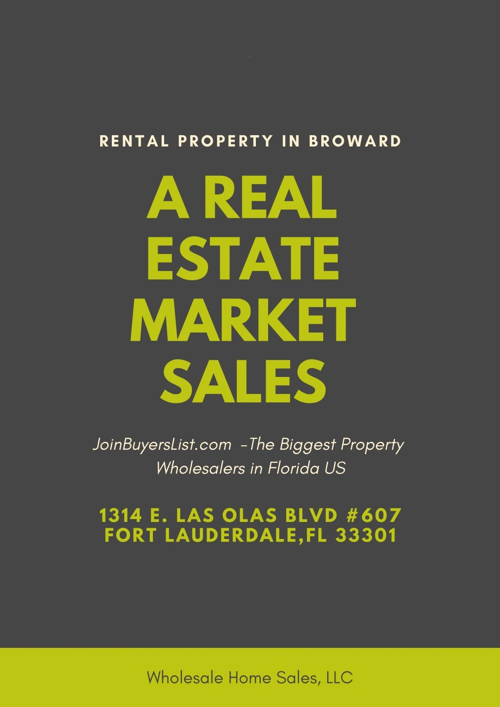 rental property in broward