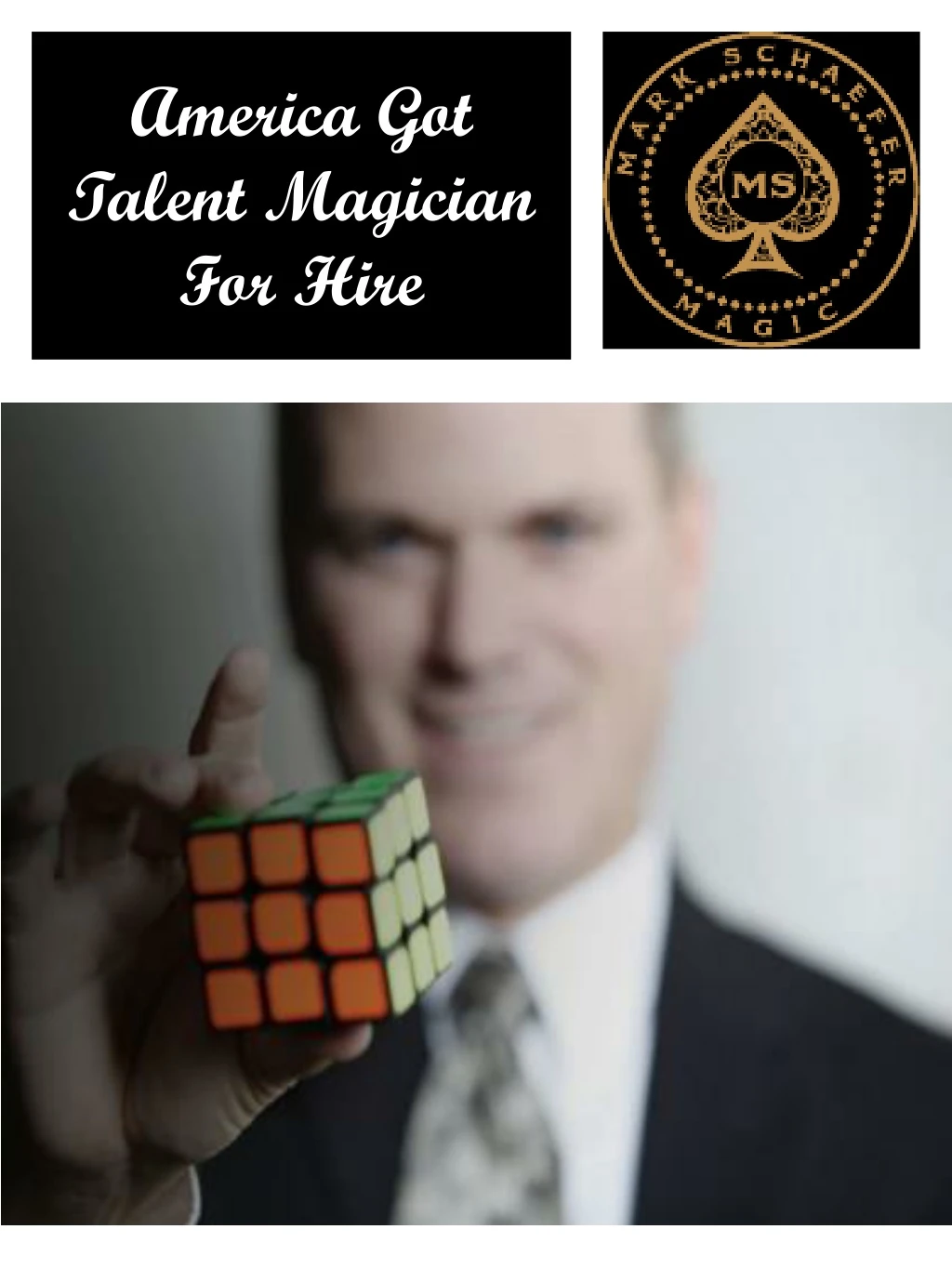 america got talent magician for hire