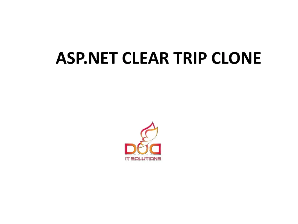 asp net clear trip clone
