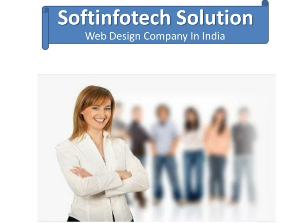 Web Design Company In India - Softinfotech Solution