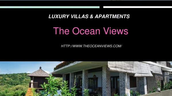 Bali Luxury Villas with modern amenities at The Ocean Views