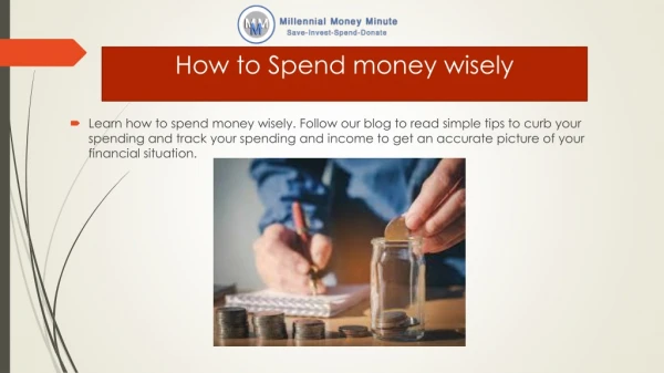 How to spend money wisely