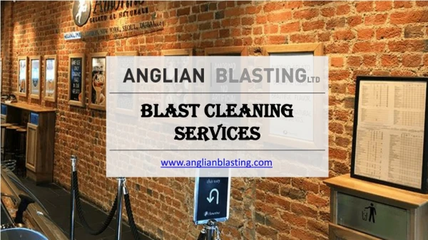 What is blast cleaning and its Methods