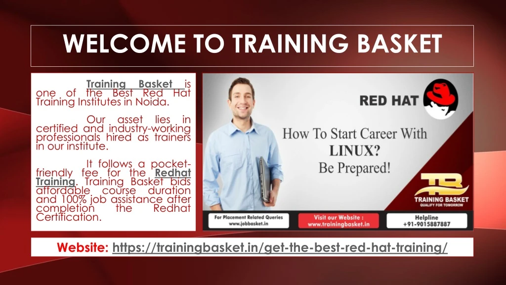 welcome to training basket