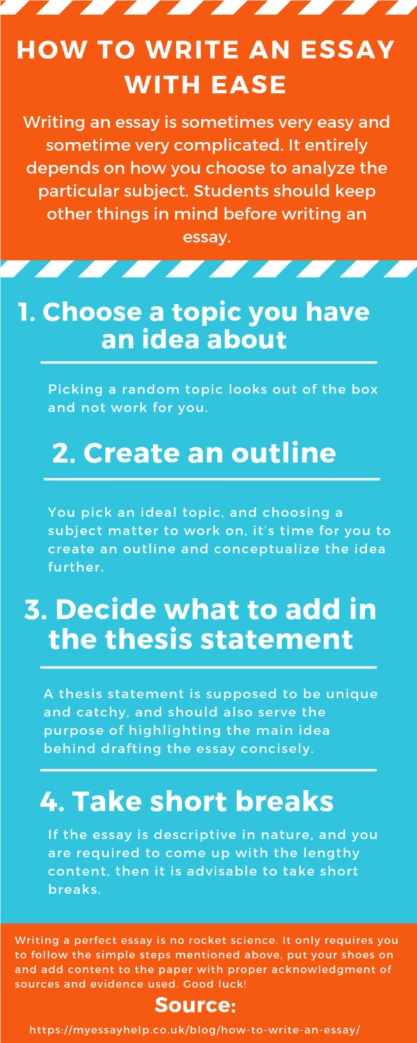 How to Write an Essay with Ease