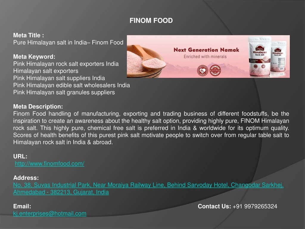 finom food meta title pure himalayan salt