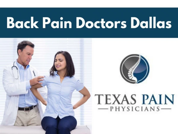 Back Pain Doctors Dallas