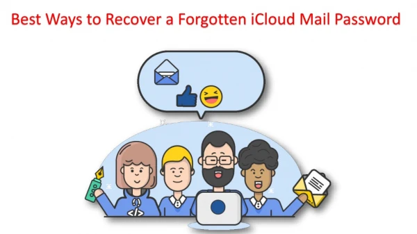 Best Ways to Recover a Forgotten iCloud Mail Password 