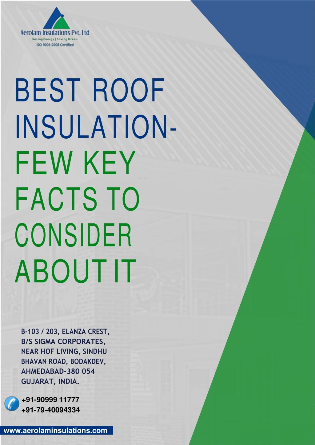 best roof insul a tion