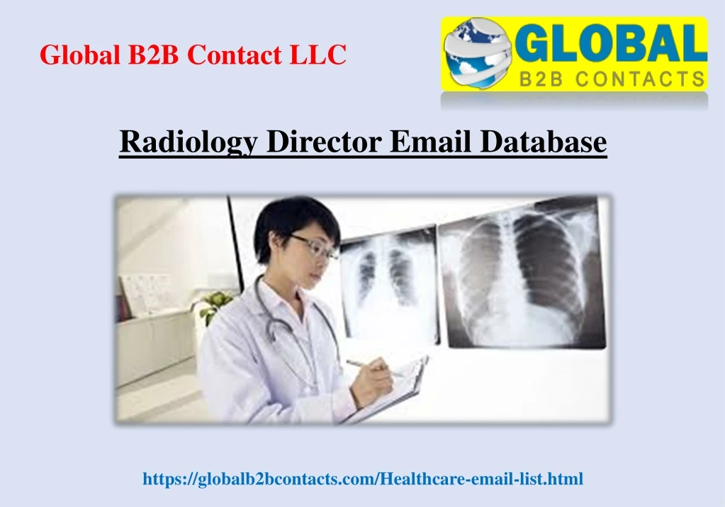 radiology director email database