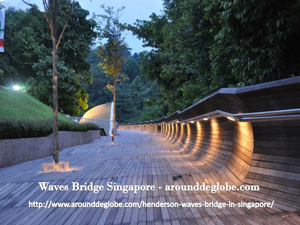 waves bridge singapore arounddeglobe com