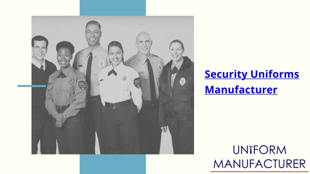 security uniforms manufacturer