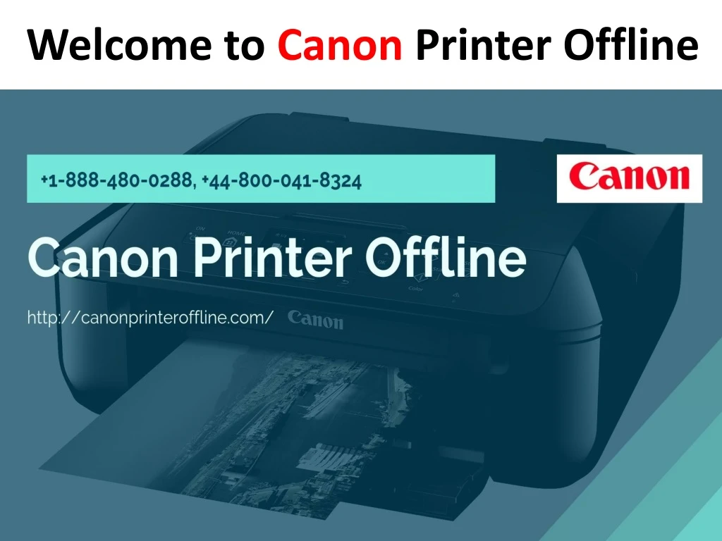 welcome to canon printer offline