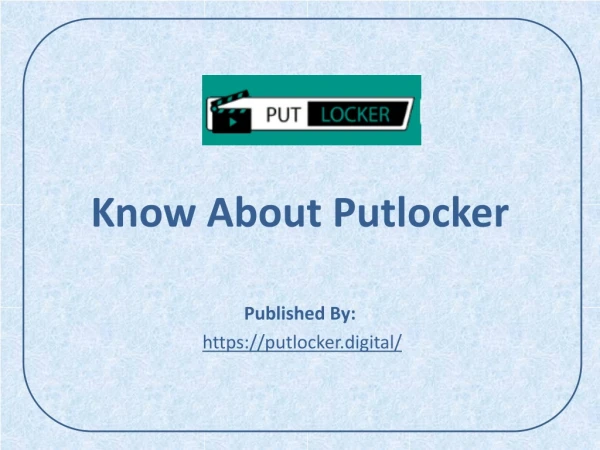 Overview Of Putlocker