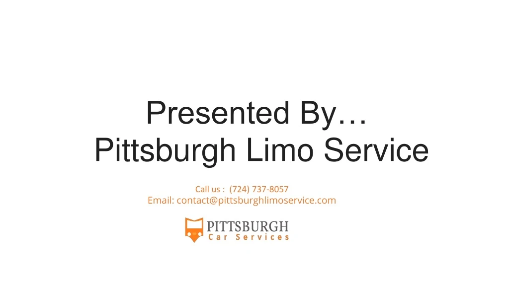 presented by pittsburgh limo service