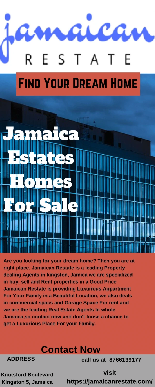 Homes For Sale in kingston Jamaica