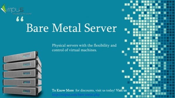 Dedicated Bare Metal Server