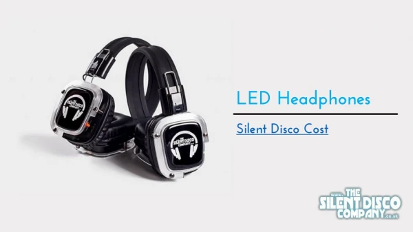 Silent Disco Cost - LED Headphones Hire