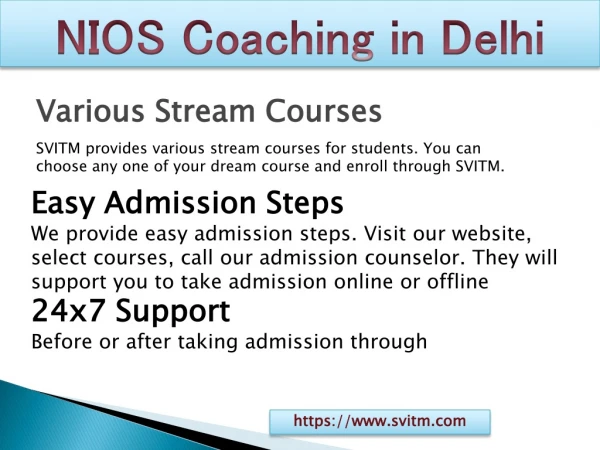 NIOS Admission in Delhi, NIOS Admission 2020, NIOS Admission,