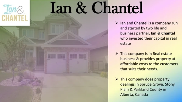 Find the Perfect Home for you with Ian and Chantel