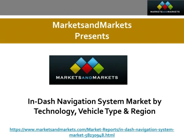 In-Dash Navigation System Market by Technology, Vehicle Type & Region